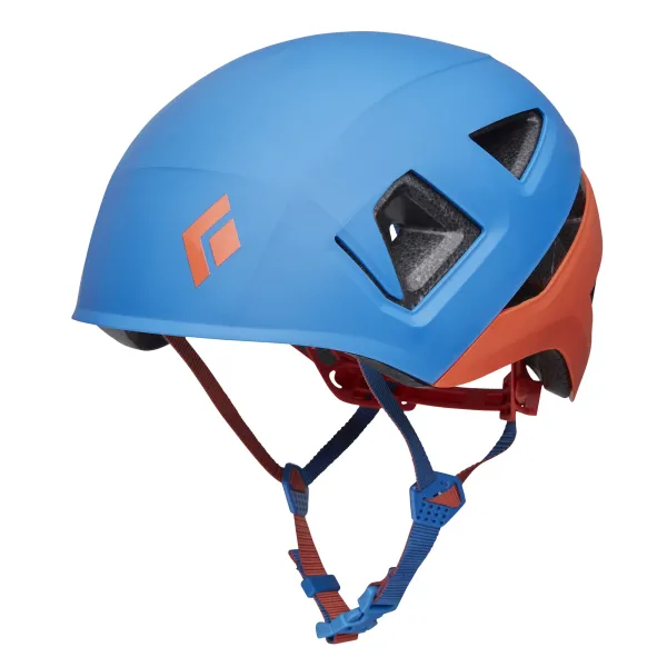 Black Diamond Kids' Capitan Helmet ultra blue-persimmon