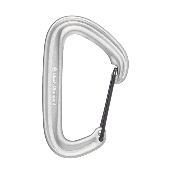 Black Diamond Litewire Carabiner light gray
