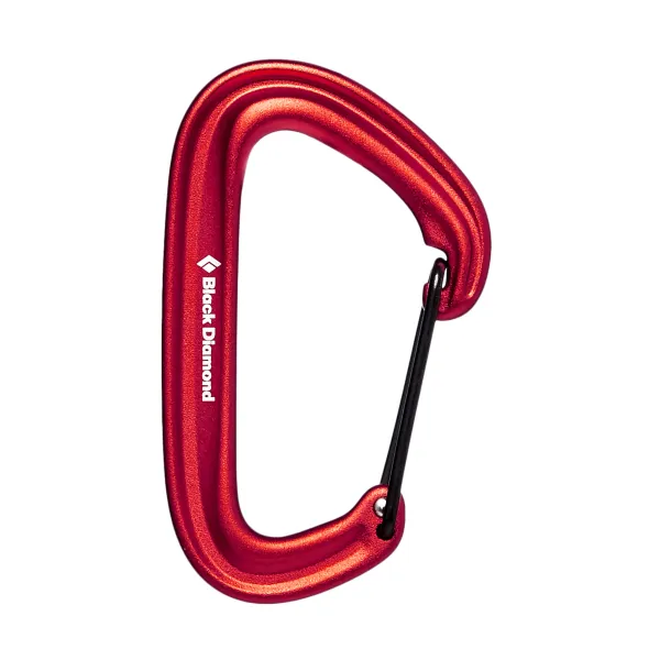 Black Diamond Litewire Carabiner red