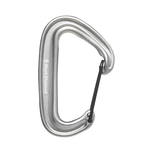 Black Diamond Miniwire Carabiner light gray