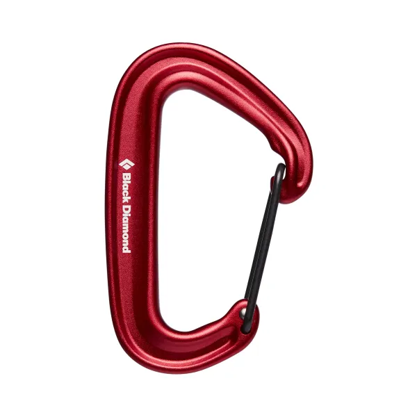 Black Diamond Miniwire Carabiner red