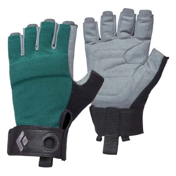 Black Diamond W's Crag Half-Finger Gloves raging sea
