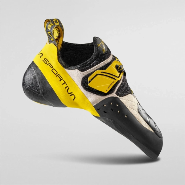La Sportiva Solution white-yellow